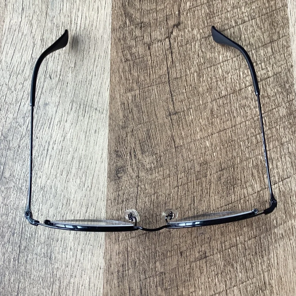 RAY-BAN mod RB 1053 col 4065 sz 45/18 Eyeglasses Frames Only Black Round Metal